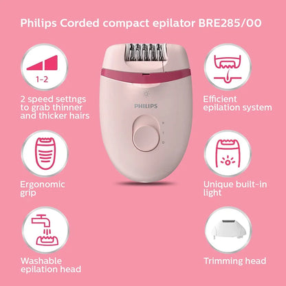 Philips Epilator 4000 – Special Edition Hair Removal Set