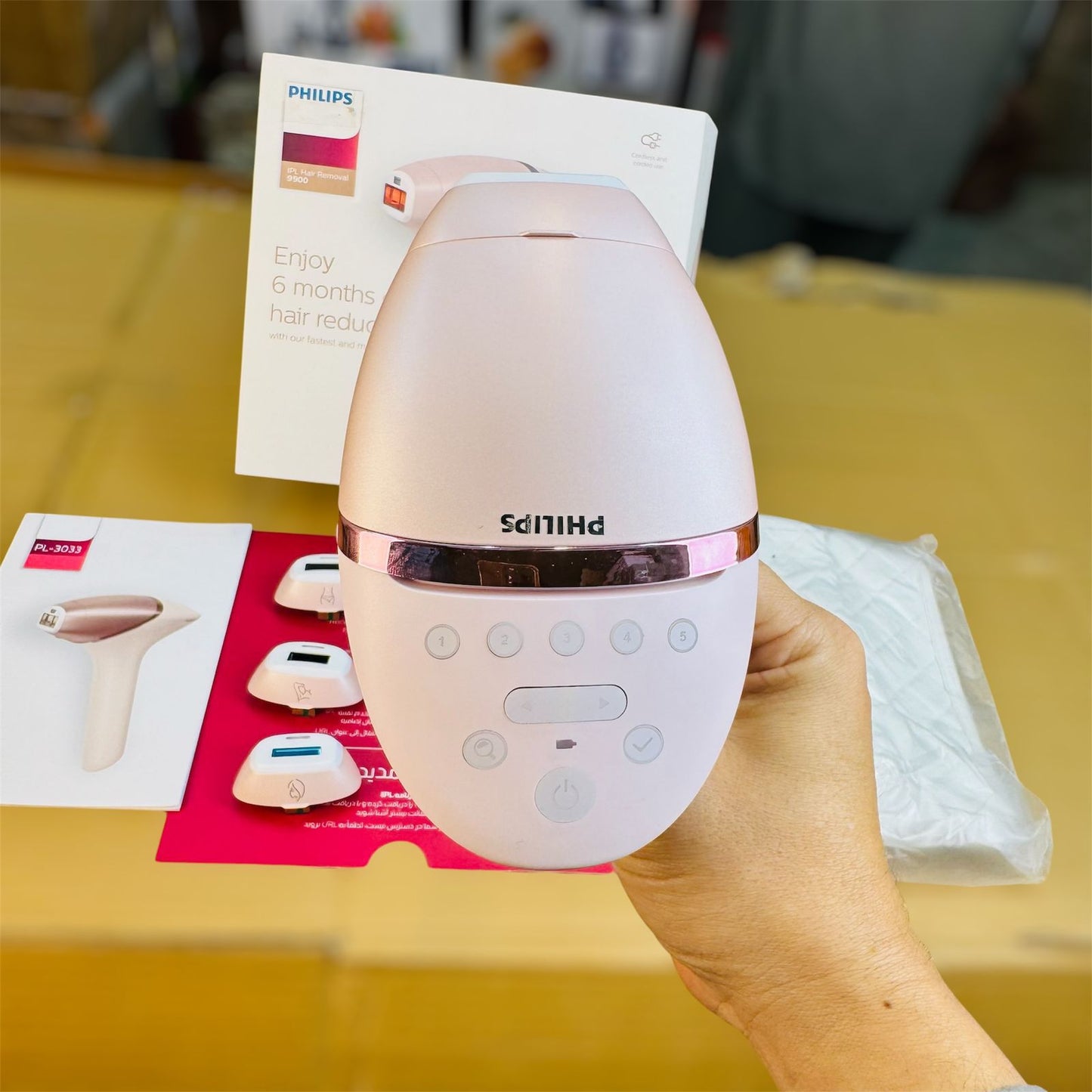 Philips Lumea 9000 Series IPL Hair Removal – Body, Face & Precision Attachments (Bikini - Buy Online Pakistan | Galaxiee.com