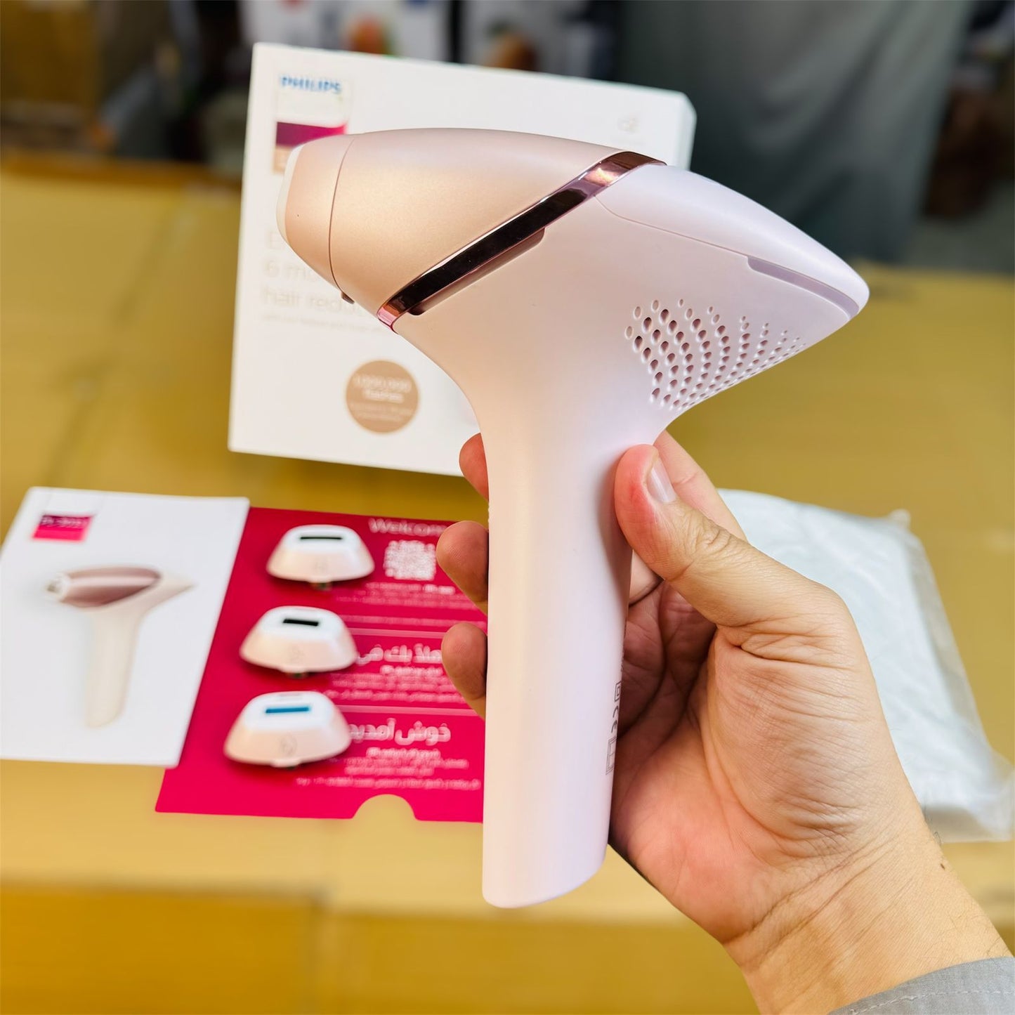 Philips Lumea 9000 Series IPL Hair Removal – Body, Face & Precision Attachments (Bikini - Buy Online Pakistan | Galaxiee.com