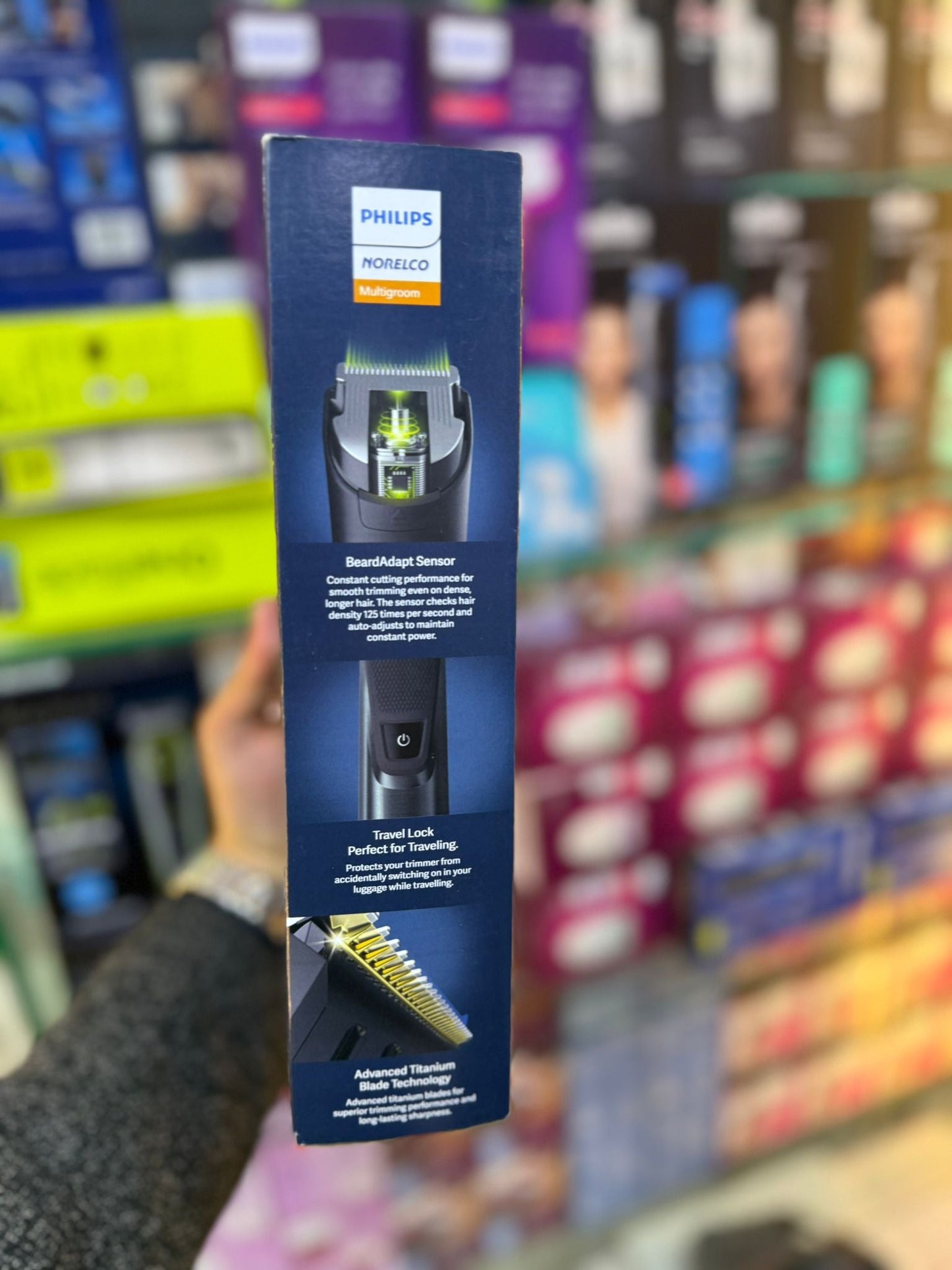 Philips Norelco Multigroom Prestige All-in-One Trimmer with Titanium Blades - Buy Online Pakistan | Galaxiee.com