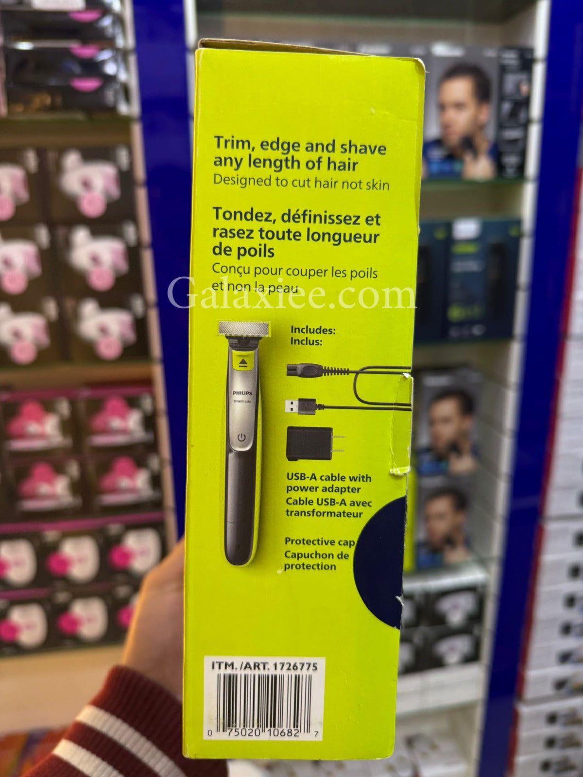 Philips OneBlade Face + Body Shaver QP2834/60 – Trims, Edges & Shaves Any Length - Buy Online Pakistan | Galaxiee.com