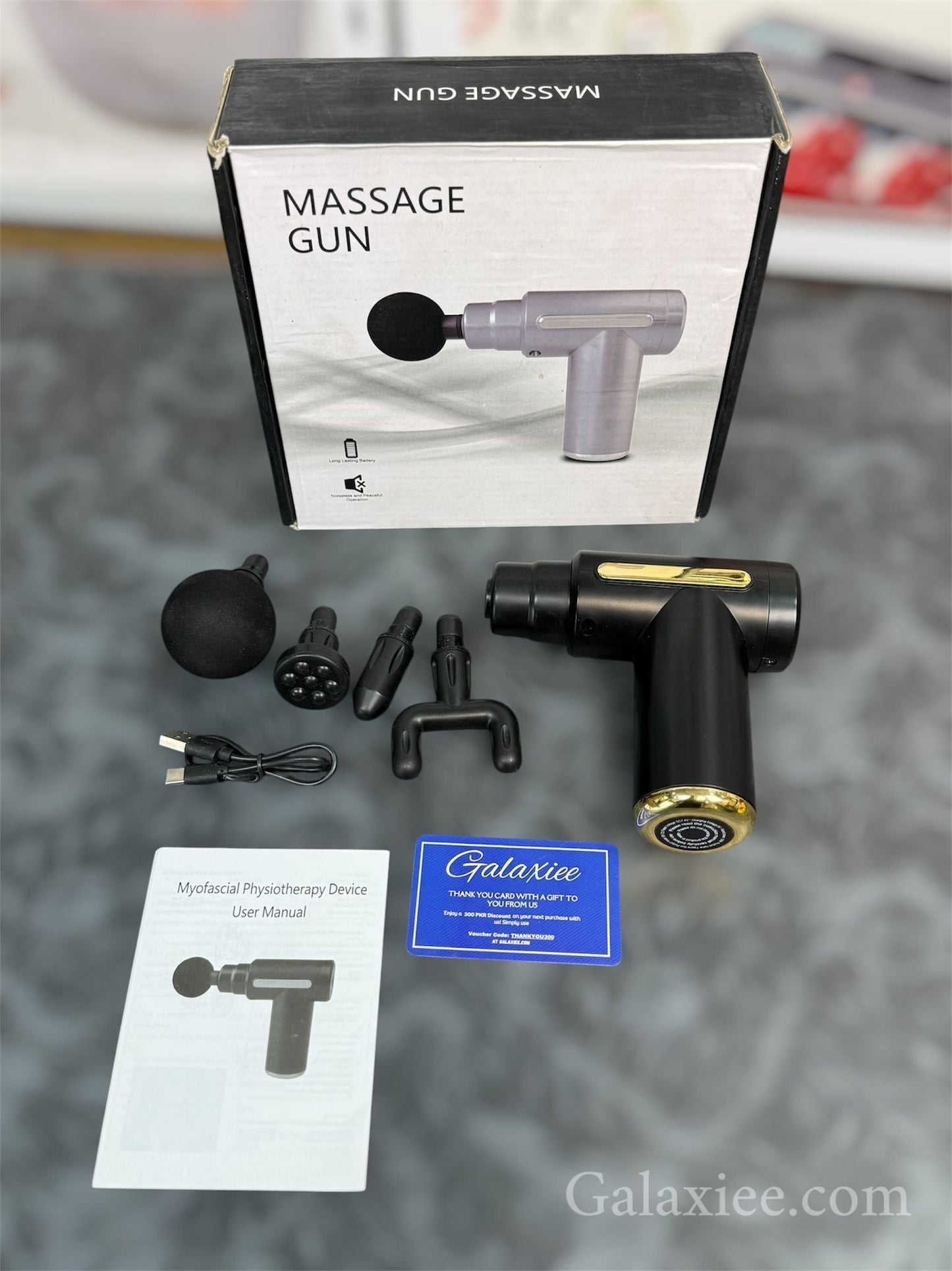 Portable Mini Fascia Gun – Deep Tissue Massage Gun - Buy Online Pakistan | Galaxiee.com