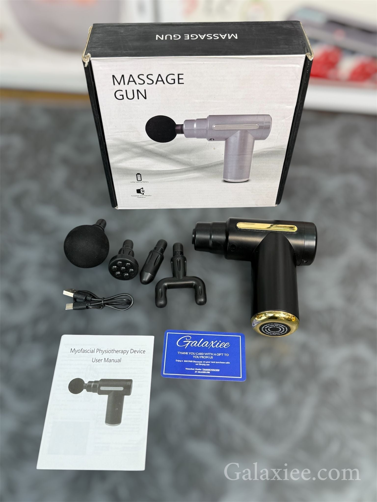 Portable Mini Fascia Gun – Deep Tissue Massage Gun - Buy Online Pakistan | Galaxiee.com