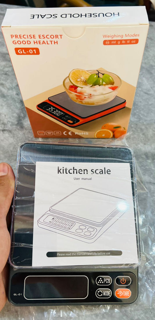 Precise Escort 5kg digital kitchen scale GL-01 - price in Pakistan | Galaxiee