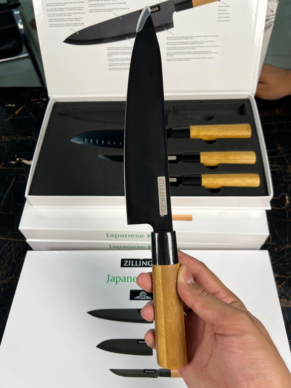 Premium Knife Zepter Zillinger Japanese set - Buy Online Pakistan | Galaxiee.com