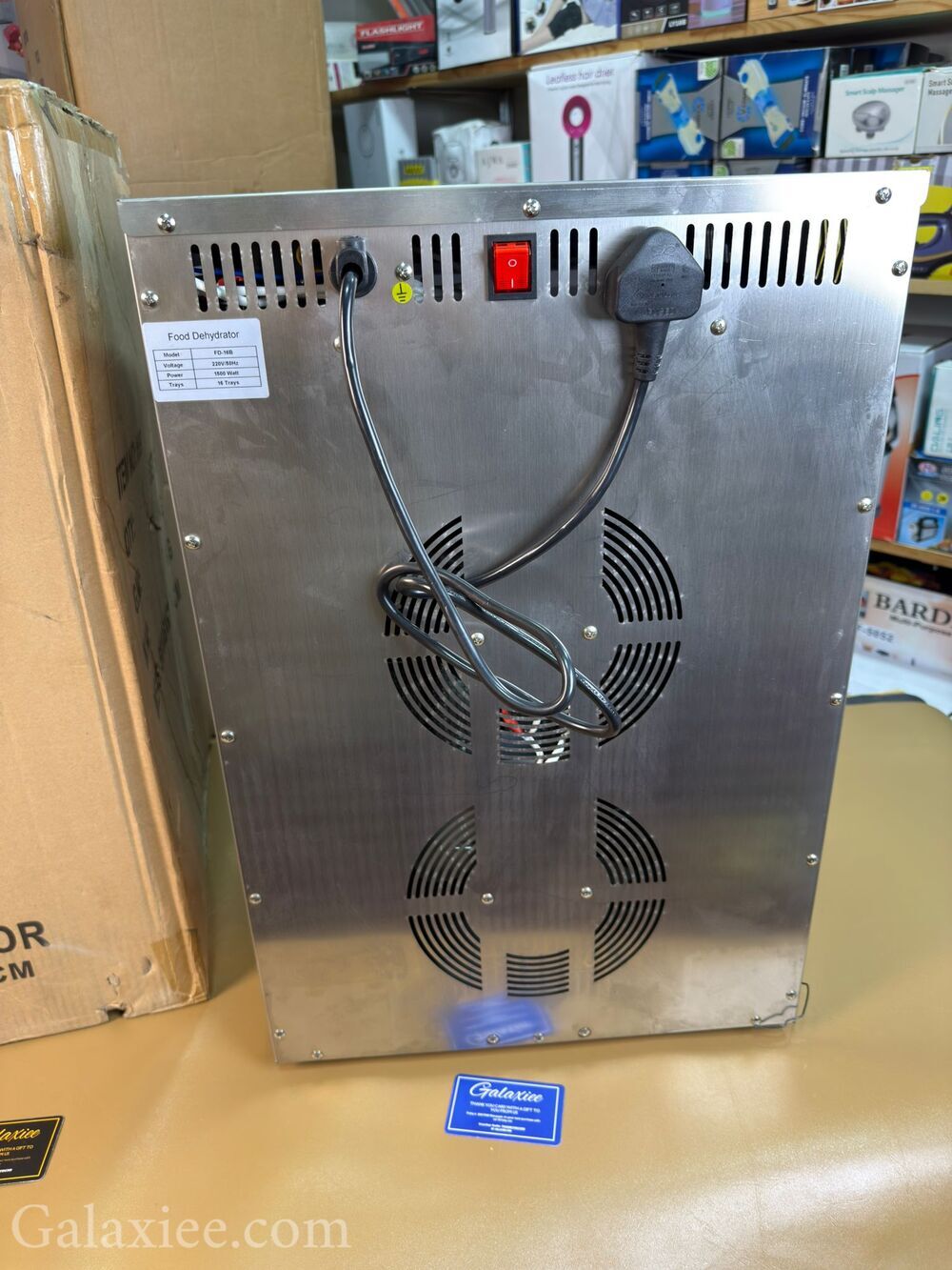 Premium Stainless Steel Food Dehydrator 16 Trays 1500W – Commercial Electric Fruit & Mea - Buy Online Pakistan | Galaxiee.com