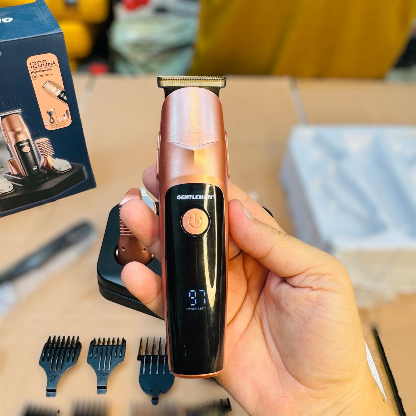 Professional Gentleman 10 in 1 Grooming Kit All in One Trimmer Set - Buy Online Pakistan | Galaxiee.com