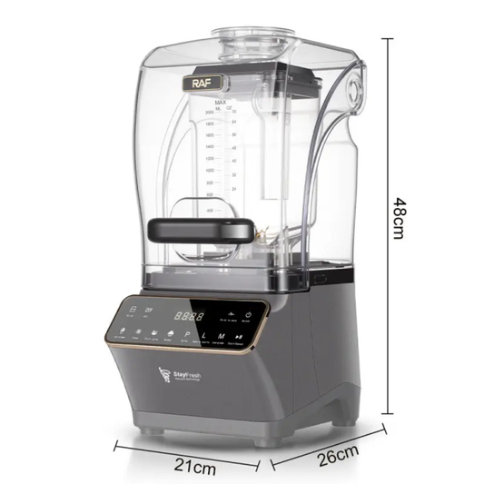 Raf soundproof commercial blender R-2941 - Buy Online Pakistan | Galaxiee.com