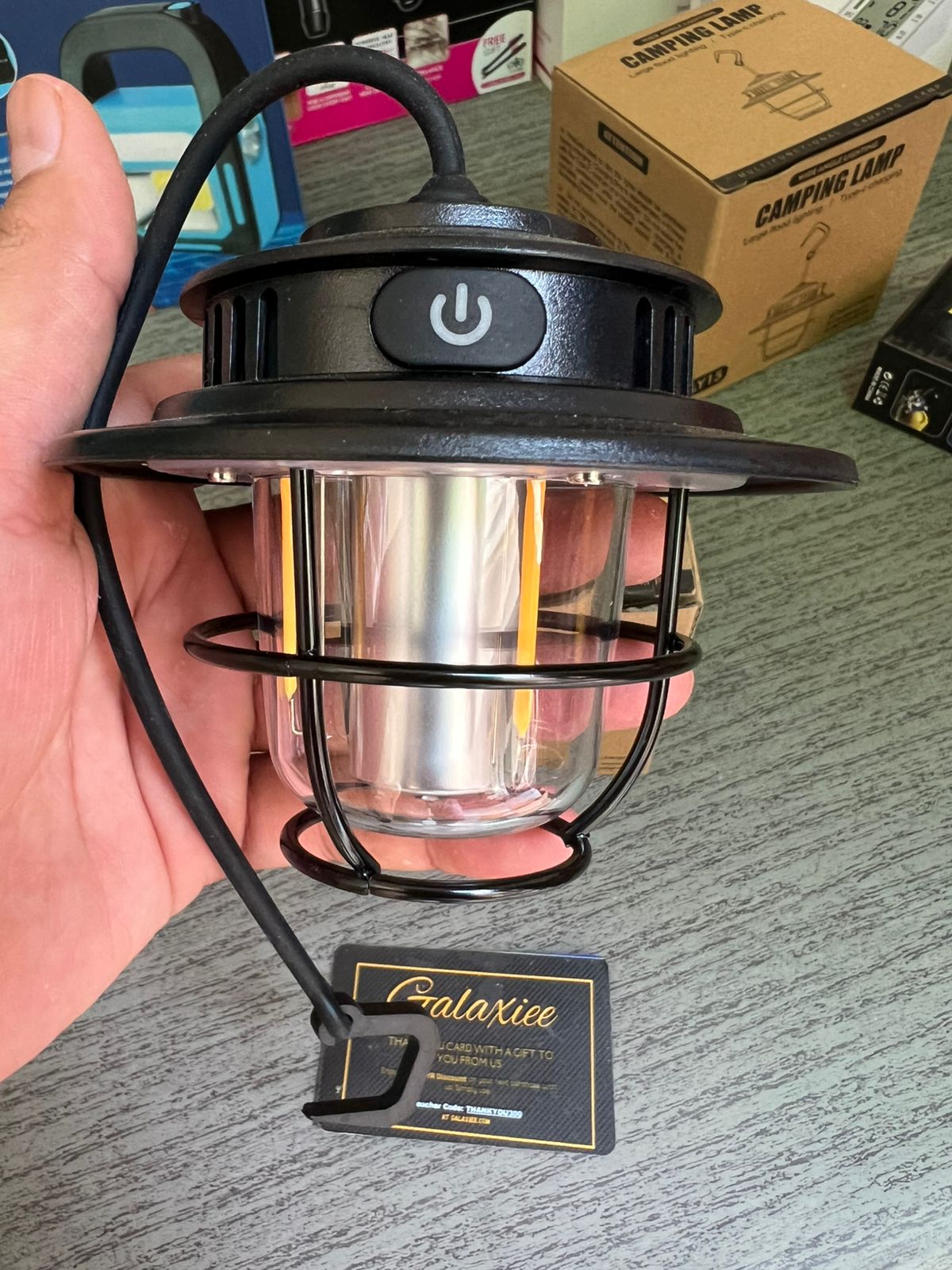 Rechargeable Camping Lamp - Buy Online Pakistan | Galaxiee.com