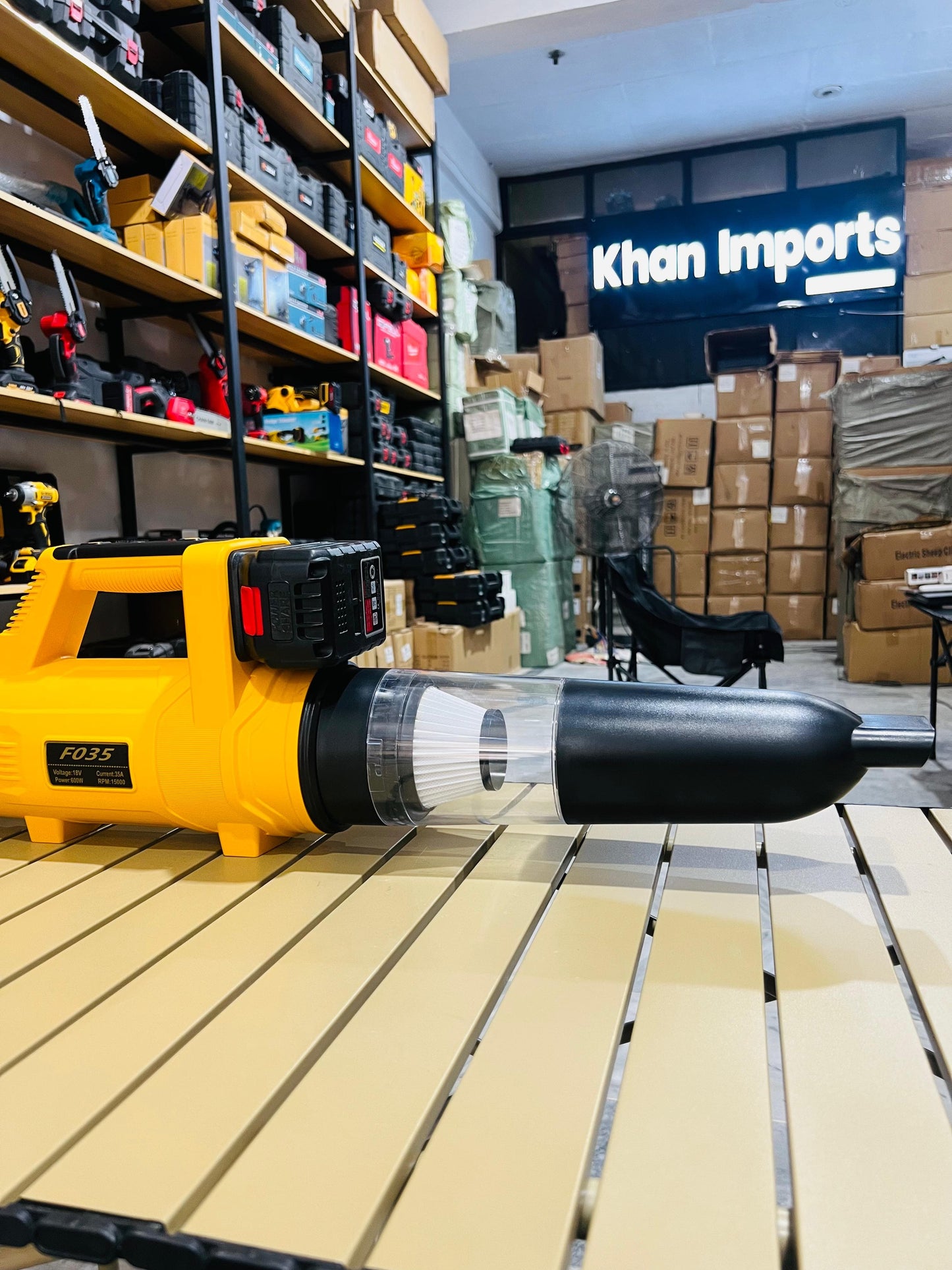 Cordless Air Blower & Vacuum Cleaner F035 (2-in-1)