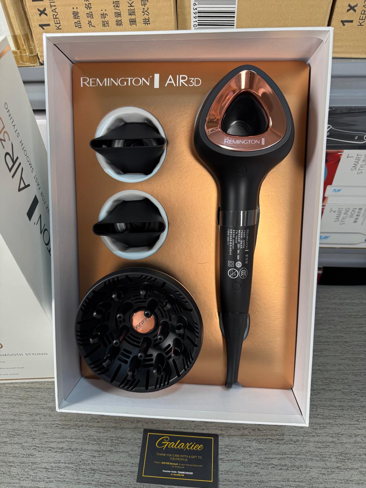 Remington AIR 3D  Salon Collection  Hair Dryer - Buy Online Pakistan | Galaxiee.com