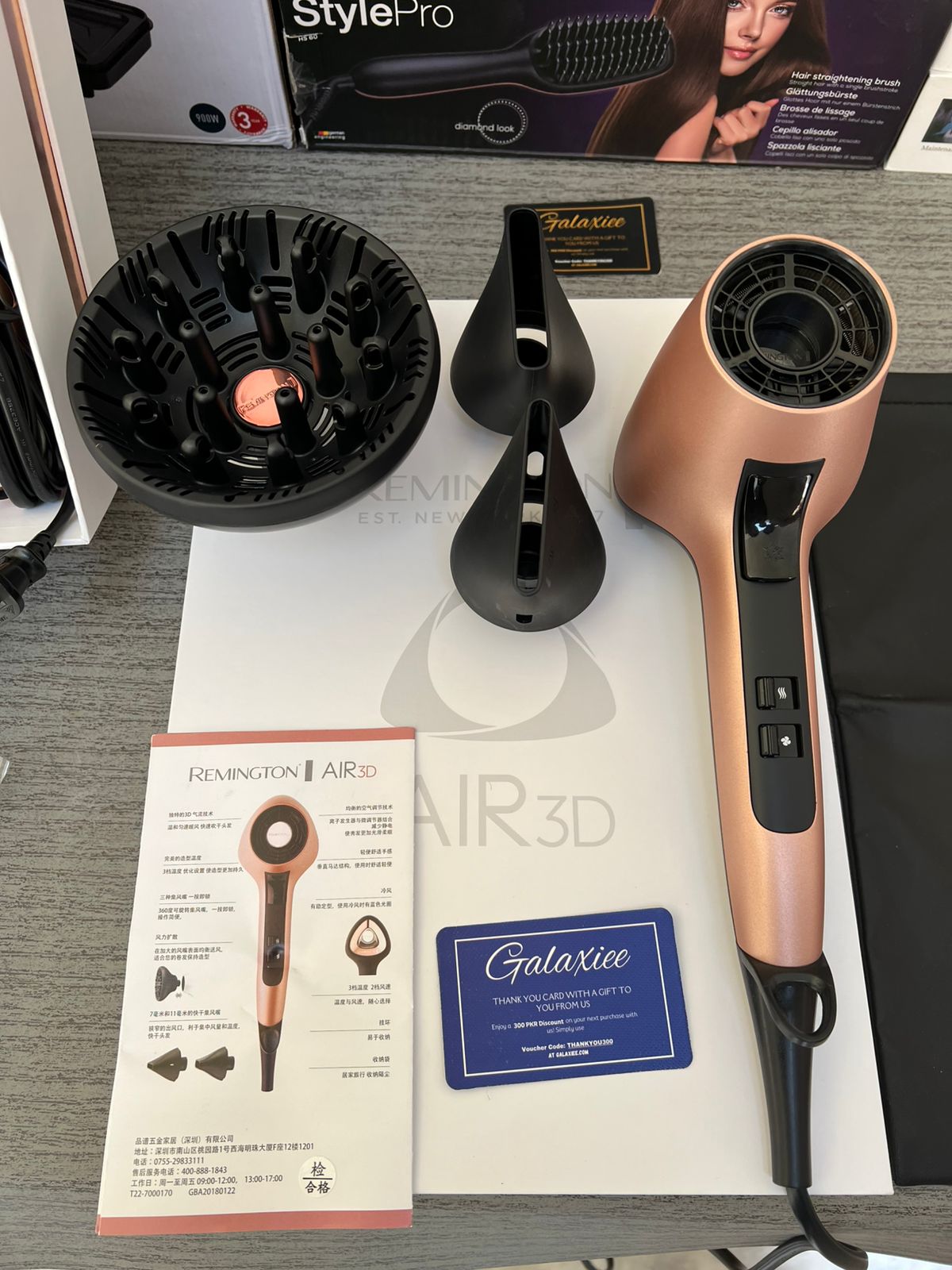 Remington AIR 3D  Salon Collection  Hair Dryer - Buy Online Pakistan | Galaxiee.com