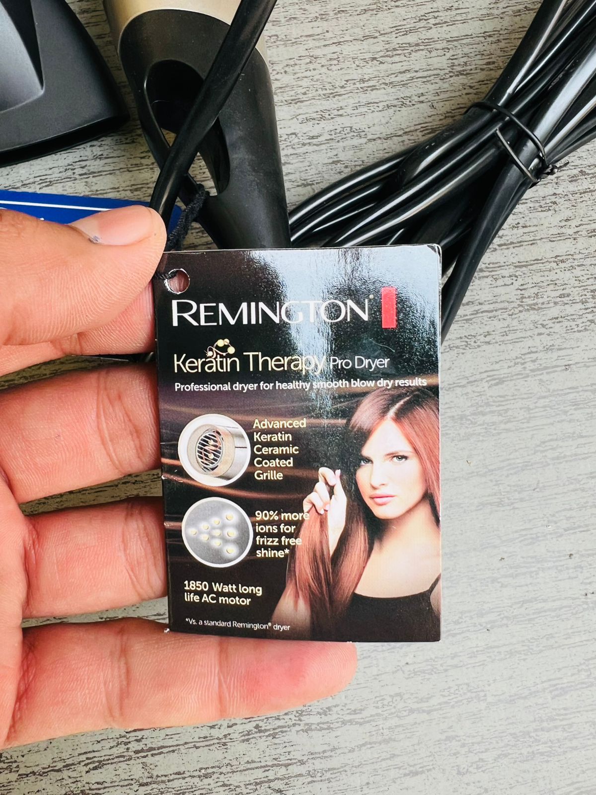 REMINGTON D8002 HAIR DRYER KERATIN PRO - Galaxiee.comIonic Hair Dryer