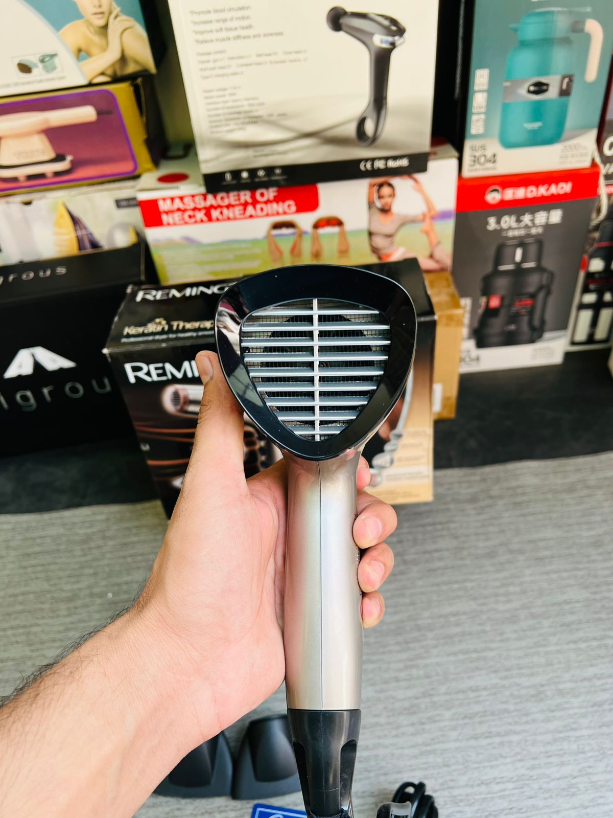 REMINGTON D8002 HAIR DRYER KERATIN PRO - Galaxiee.comIonic Hair Dryer
