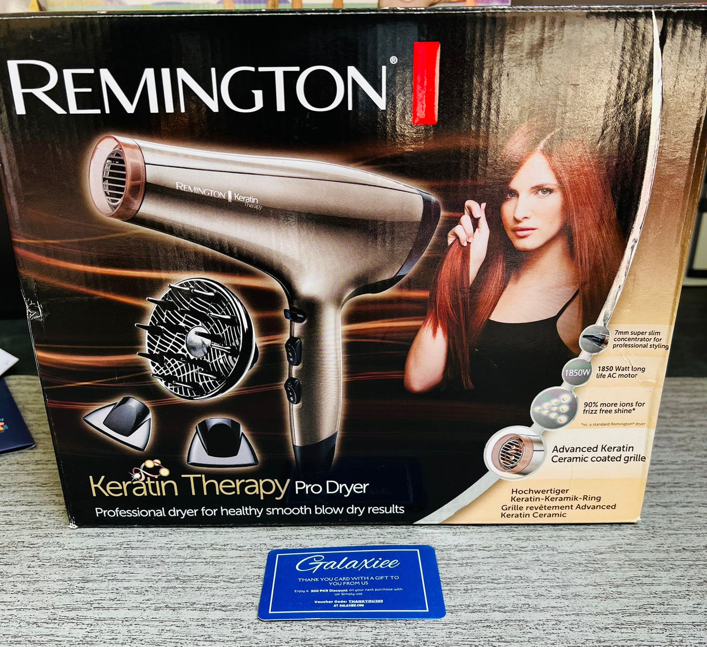 REMINGTON D8002 HAIR DRYER KERATIN PRO - Buy Online Pakistan | Galaxiee.com