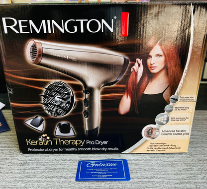 REMINGTON D8002 HAIR DRYER KERATIN PRO - Buy Online Pakistan | Galaxiee.com