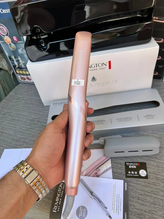 Remington HydraLuxe Pro Hair Straightener S9001  Ionic Ceramic Plates | Heat Protection - Buy Online Pakistan | Galaxiee.com