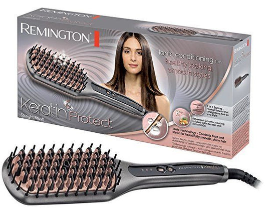 Remington Keratin Protect Straight Brush CB7480 - Buy Online Pakistan | Galaxiee.com