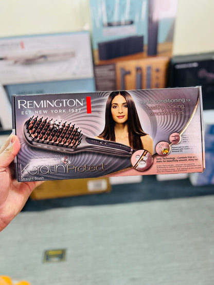 Remington Keratin Protect Straight Brush CB7480 - Buy Online Pakistan | Galaxiee.com
