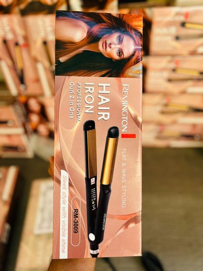 Remington Sleek & Curl 2 - in - 1 Hair Straightener and Curler. - Galaxiee.com