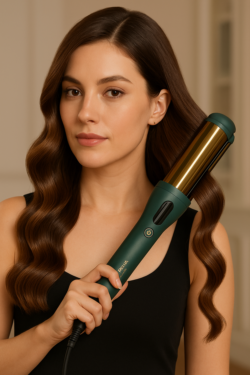 RIWA 2-in-1 Professional Hair Curler & Straightener - Buy Online Pakistan | Galaxiee.com