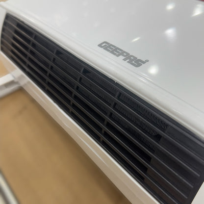 Geepas EcoWarm Wall-Mounted PTC Heater – 28585 | 1800W Ceramic Heater with Remote & LED Display