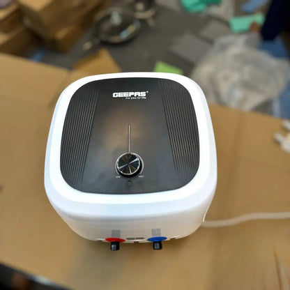 Geepas Electric Water Geyser – 15L & 30L Storage Heater | Fast Heating & Safety System