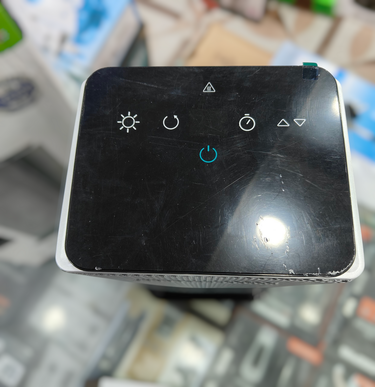 Geepas PTC Touch Remote Ceramic Fan Heater GRH28572P – 2000W Fast Room Heating