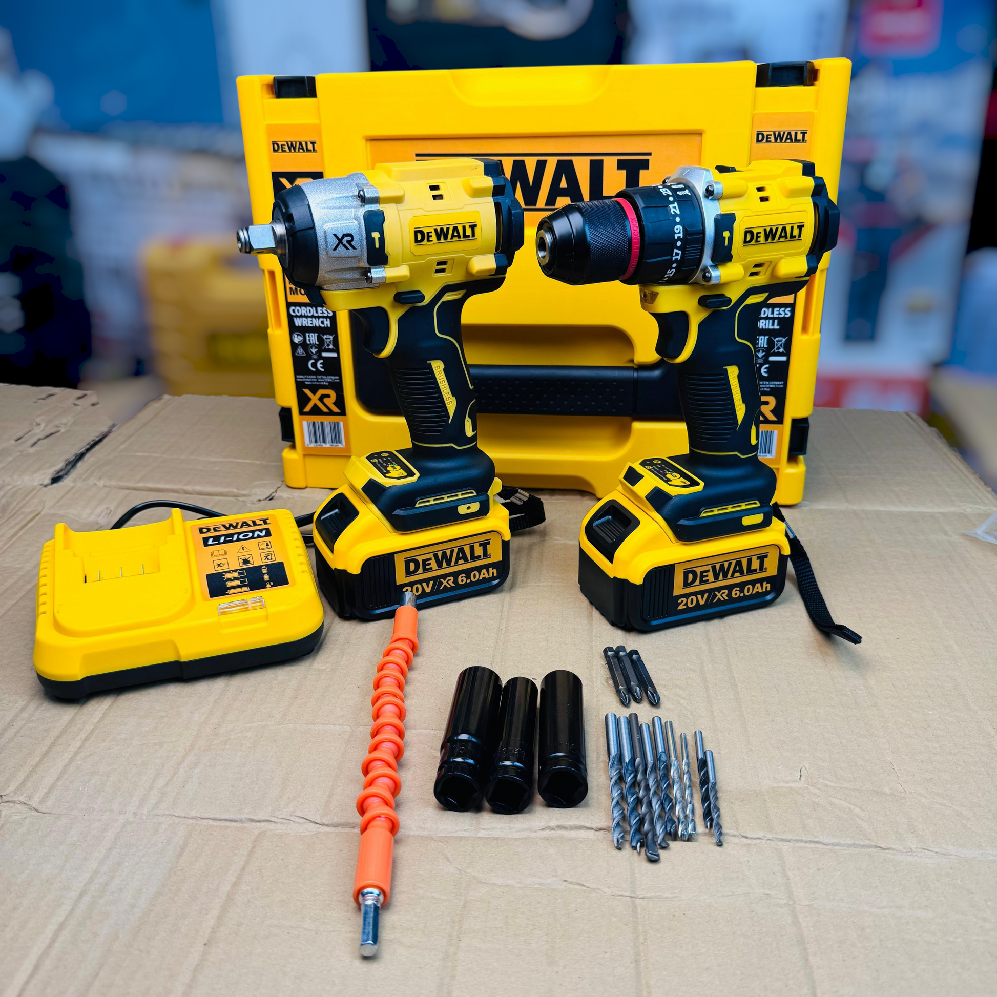 DeWalt 2-in-1 drill and impact wrench set - price in Pakistan | Galaxiee