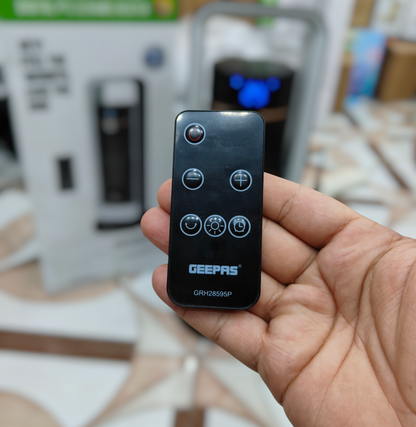 Geepas PTC Digital Ceramic Blower Heater GRH-28595P | Powerful Home Room Heater