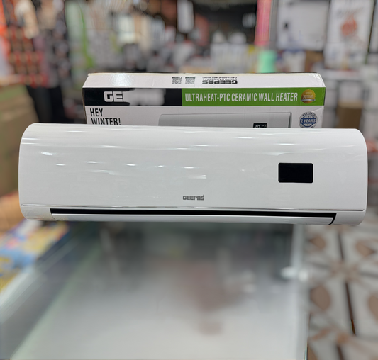 Geepas Wall-Mount Large Heater – Model 28576P | Powerful Indoor Heating Solution