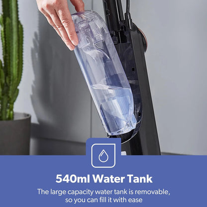 GEEPAS Digital Steam Mop Upright Floor Cleaner – 2-Mode Steam Cleaner for Tiles, Marble, Laminate & Wood Floors