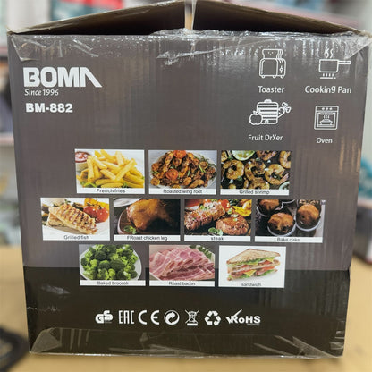 Boma Double Door 10L Digital Air Fryer BM-882