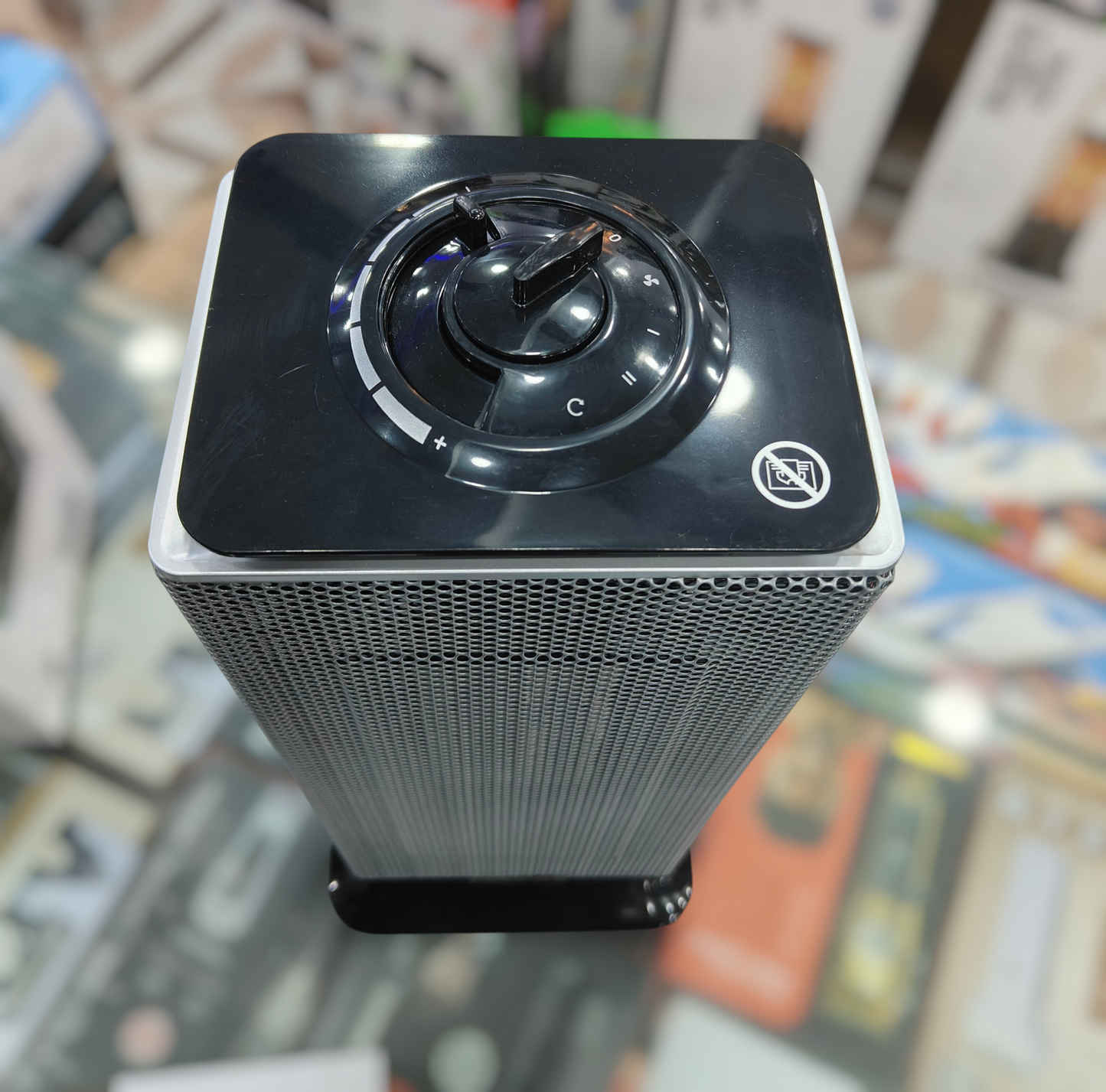 Geepas PTC Ceramic Fan Heater GRH-28571 – 2000W Warm & Cool Air, Safety Tip-Over, Oscillating Heater