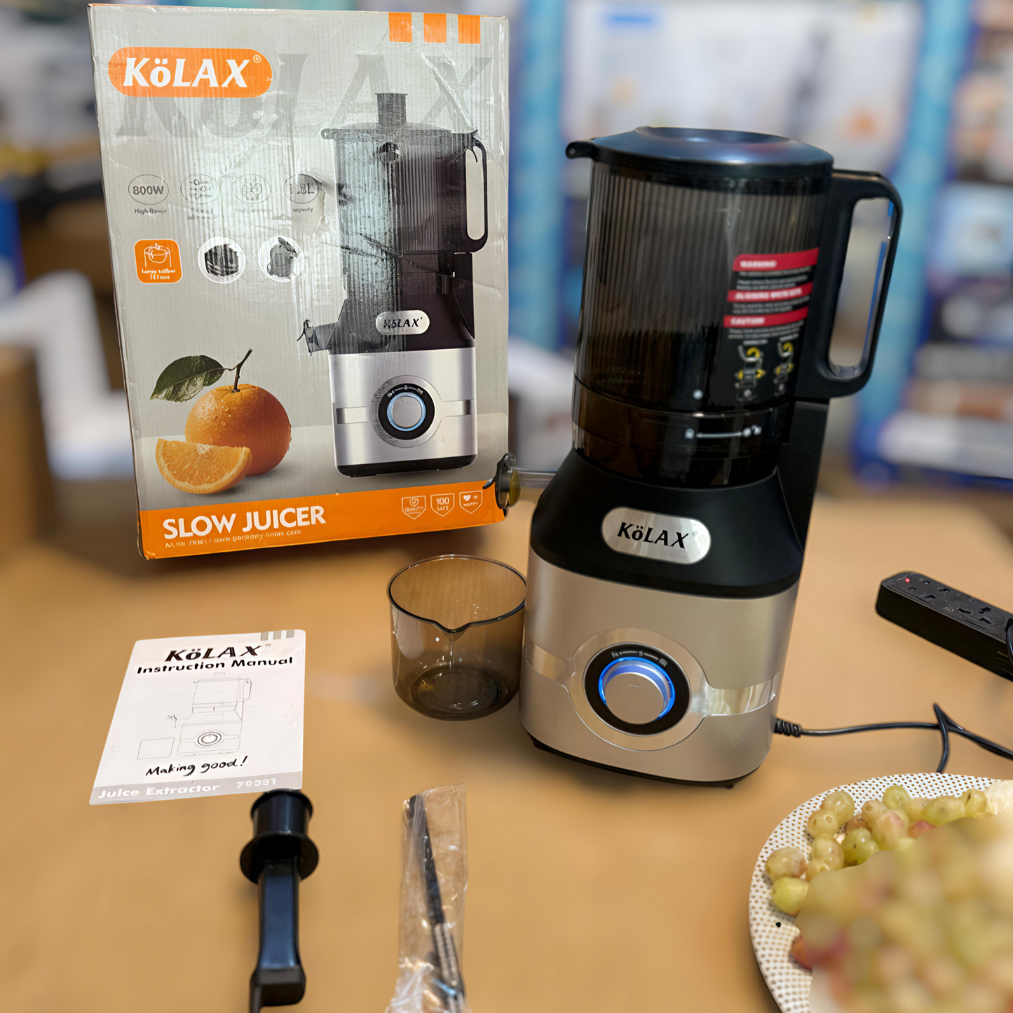 KoLAX Germany Cold Press Slow Juicer – Model Nr. 79321