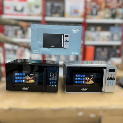 Uakeen 20L Digital Microwave Oven ZL-1904B – Compact Countertop Microwave with Digital Control