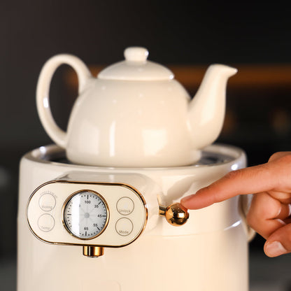 Geepas 5-Liter Electric Thermo Pot – GEV27026 | 304 Stainless Steel Hot Water Boiler with 8 Temperature Settings