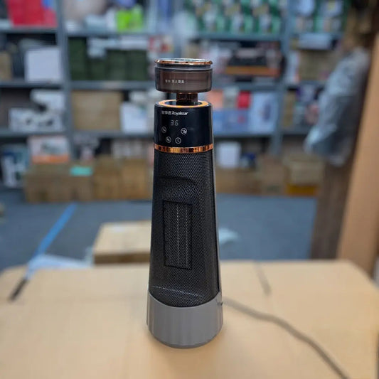 Royalstar 2‑in‑1 Blower Heater & Humidifier – Dual Heat Modes 1000W/2000W, Auto Rotate, Built‑In Comfort Humidifier