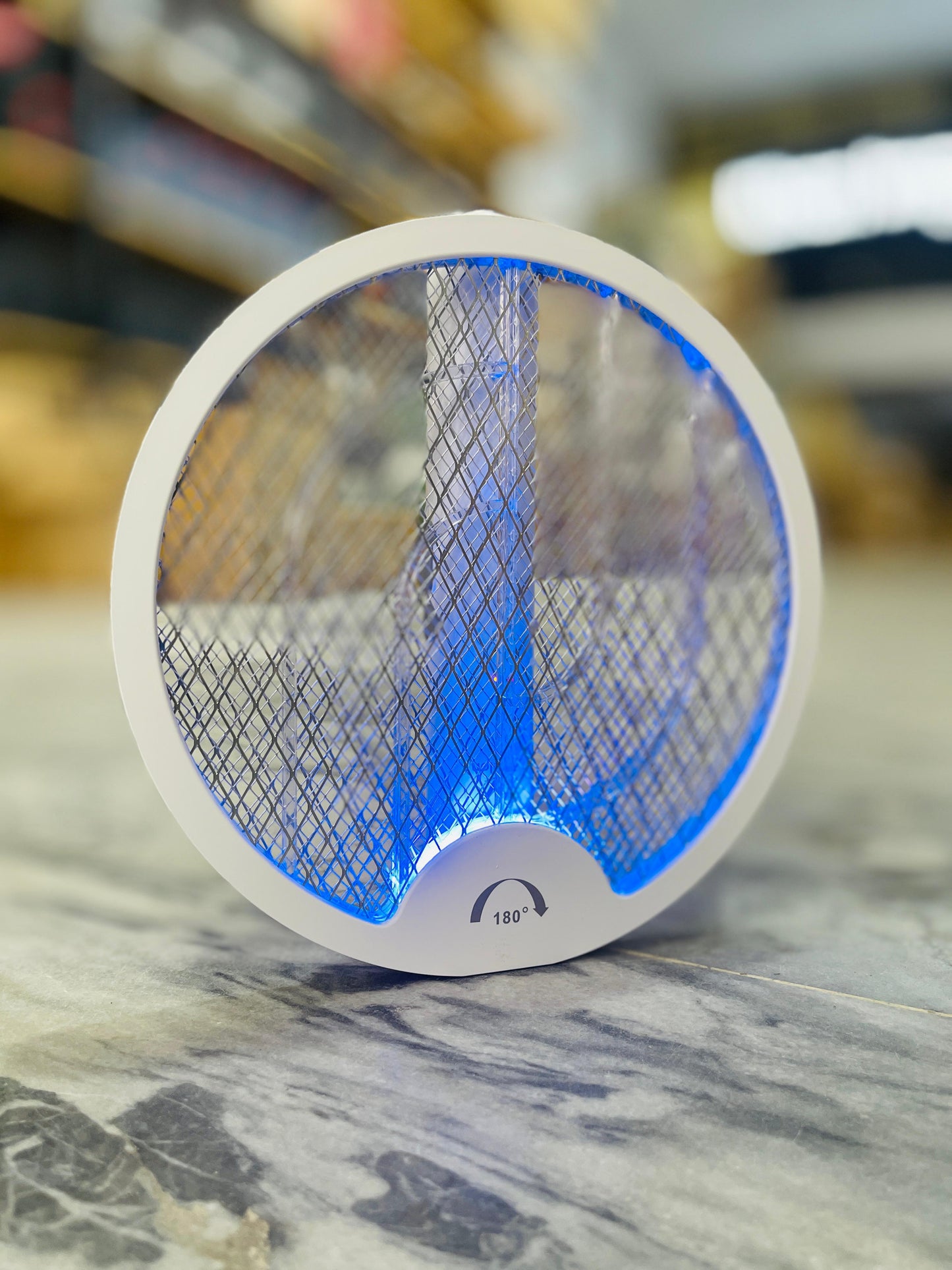 Vaelon Electric Mosquito Swatter V-980 – Rechargeable USB Mosquito Killer Racket with LED Light