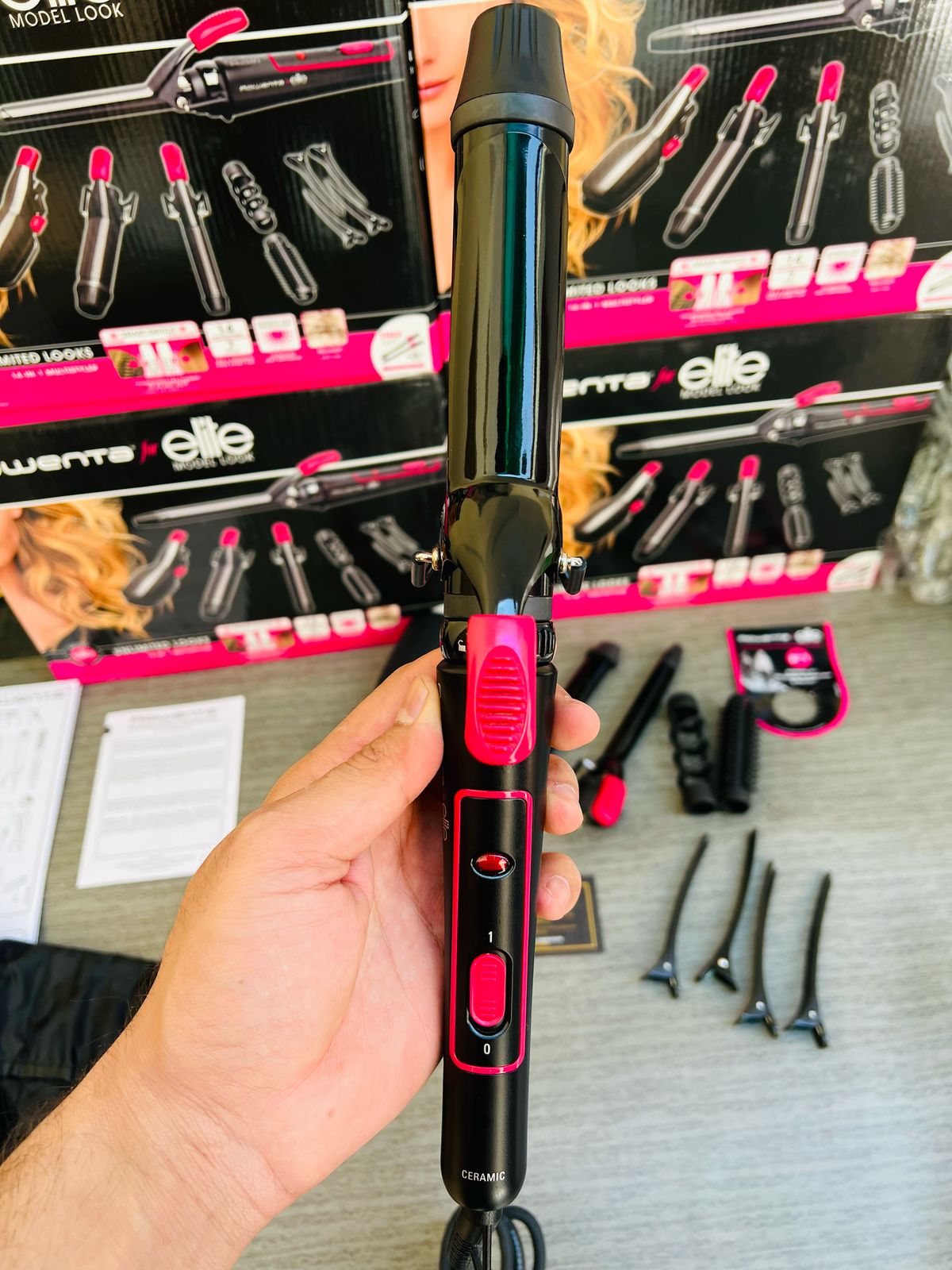 ROWENTA FOR ELITE 14 IN 1 MULTI - STYLER - Galaxiee.comHair Straighteners