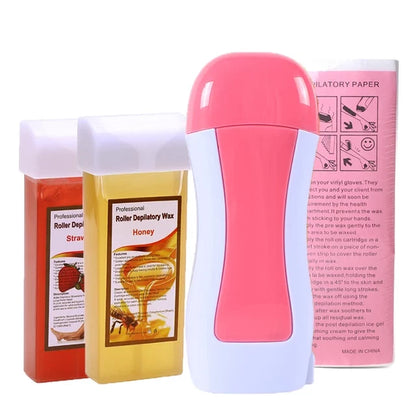 3-in-1 Depilatory Wax Heater – Full-Body Hair Removal