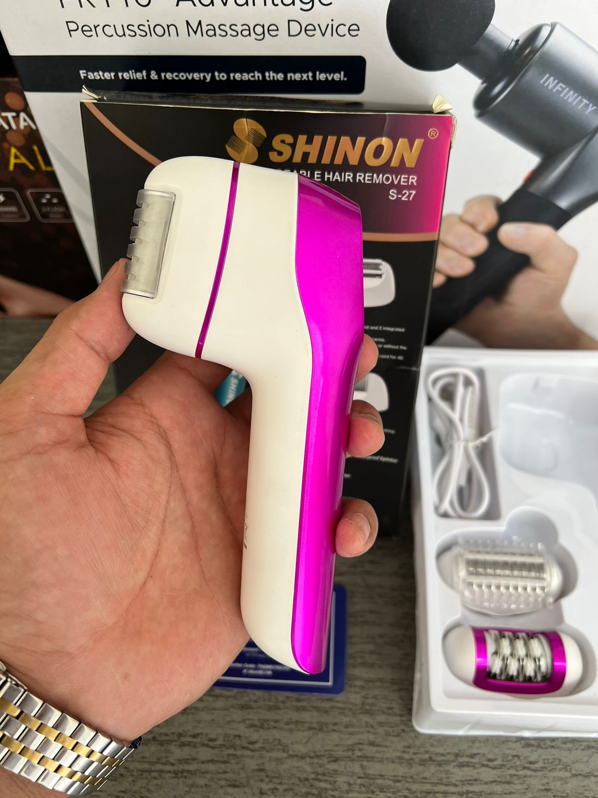 Shinon Epilator for Women with 3 in 1 - Galaxiee.com
