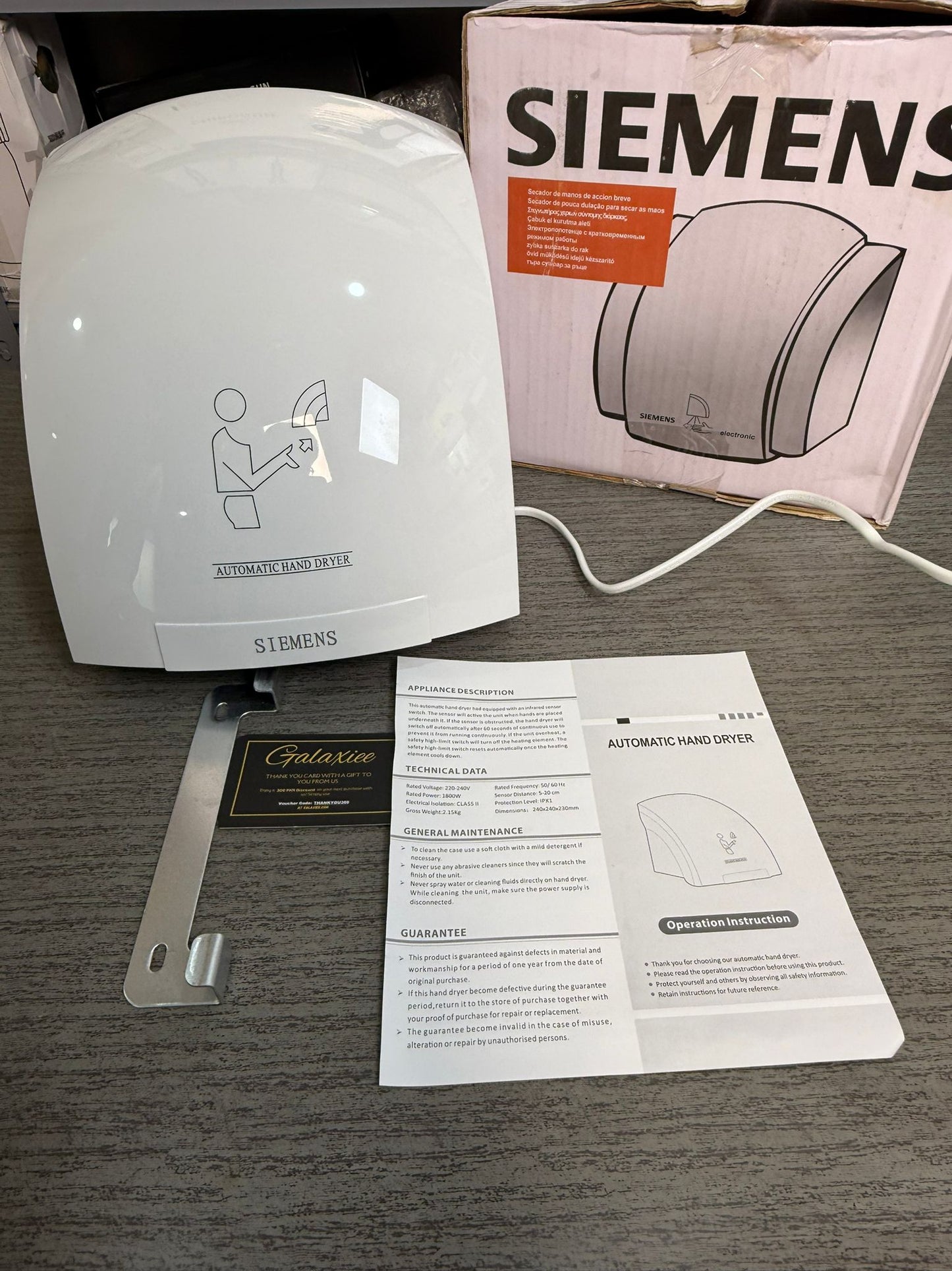Siemens Automatic Hand Dryer - Buy Online Pakistan | Galaxiee.com