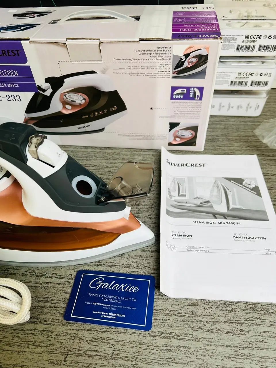 Silver Crest Original Steam Iron SC-233 - Buy Online Pakistan | Galaxiee.com