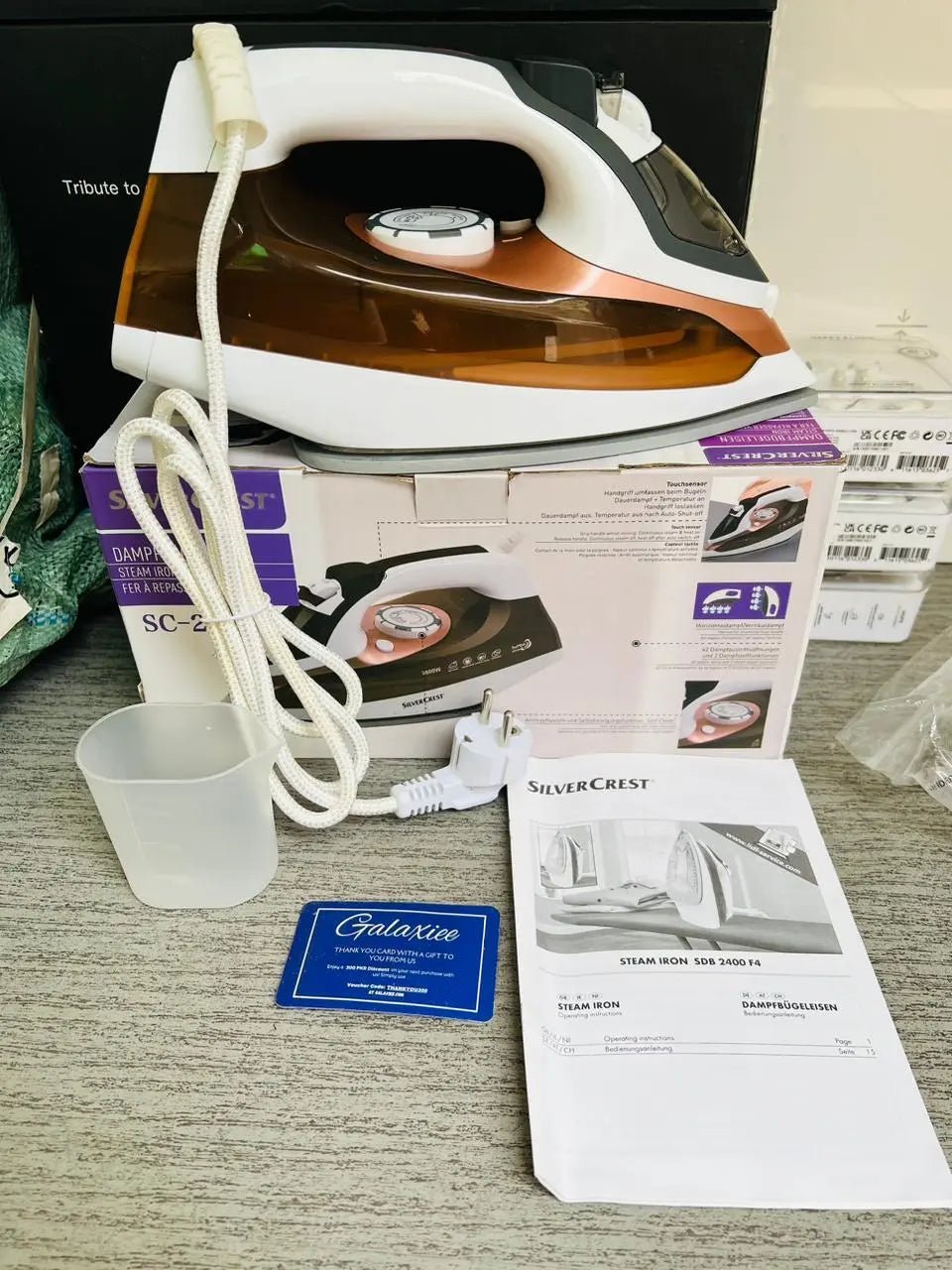 Silver Crest Original Steam Iron SC-233 - Buy Online Pakistan | Galaxiee.com