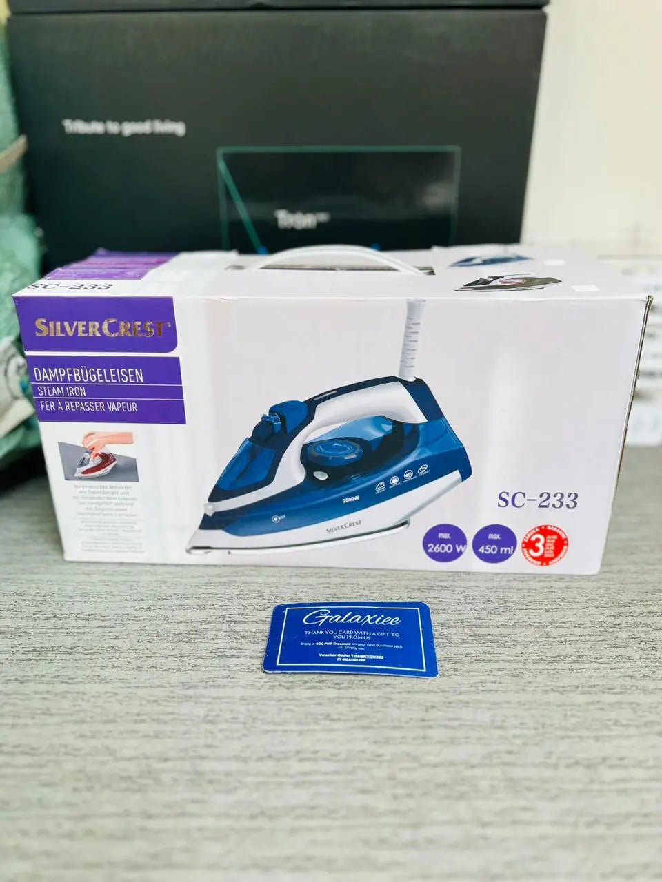 Silver Crest Original Steam Iron SC-233 - Buy Online Pakistan | Galaxiee.com