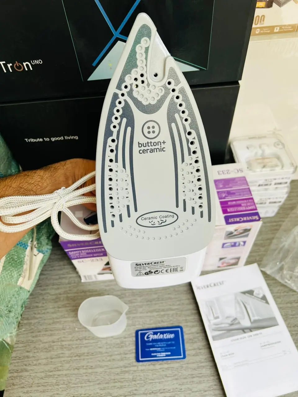 Silver Crest Original Steam Iron SC-233 - Buy Online Pakistan | Galaxiee.com