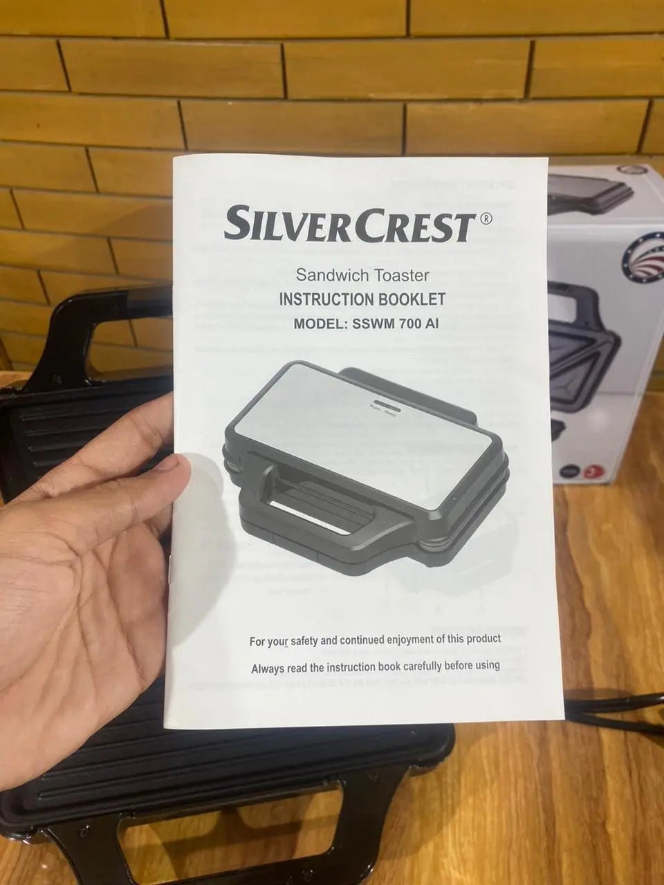 Silver Crest Sandwich Or Grill Maker | Germany Lot Imported - Galaxiee.com