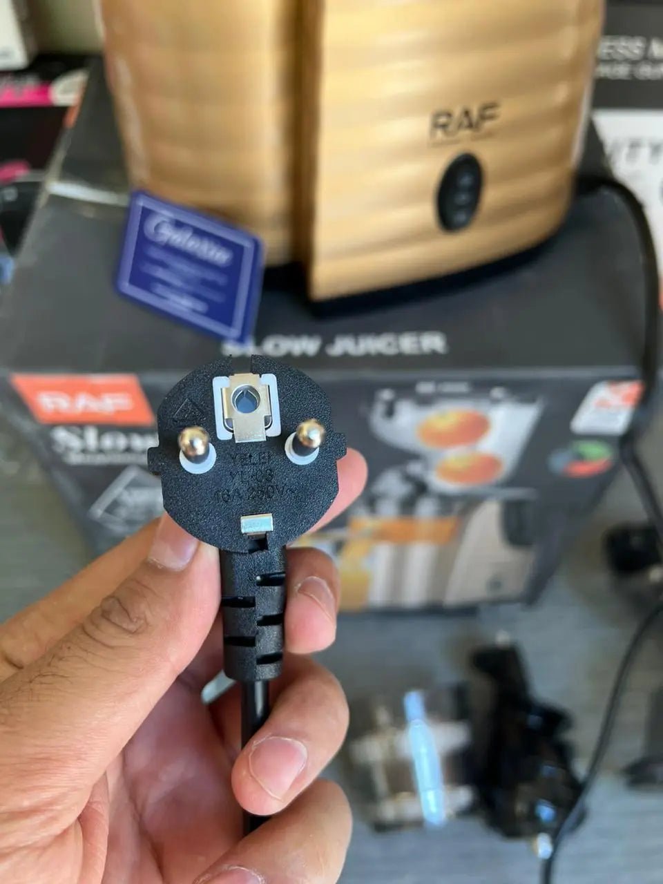 Slow Press Juicer RAF  Vegetable & Fruit Extractor Juicer Machine - Buy Online Pakistan | Galaxiee.com