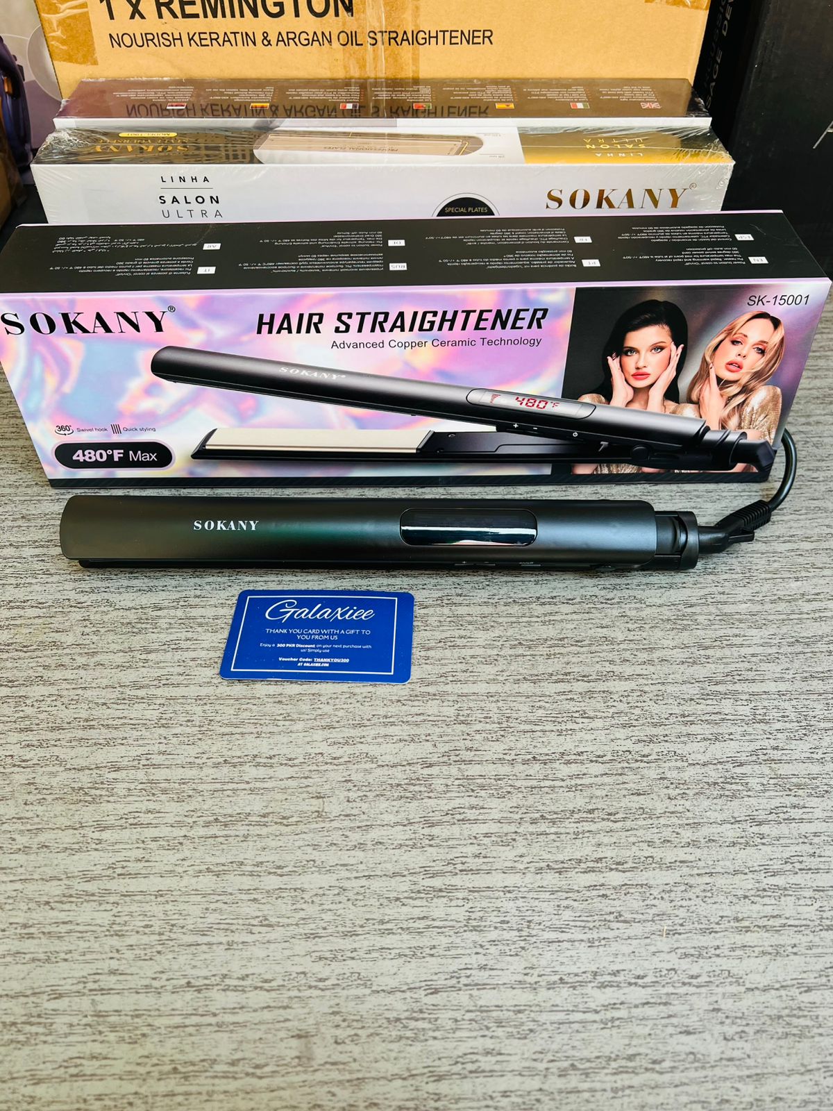 Sokany Instant Heat Technology Salon Ultra Hair Straightener - Buy Online Pakistan | Galaxiee.com